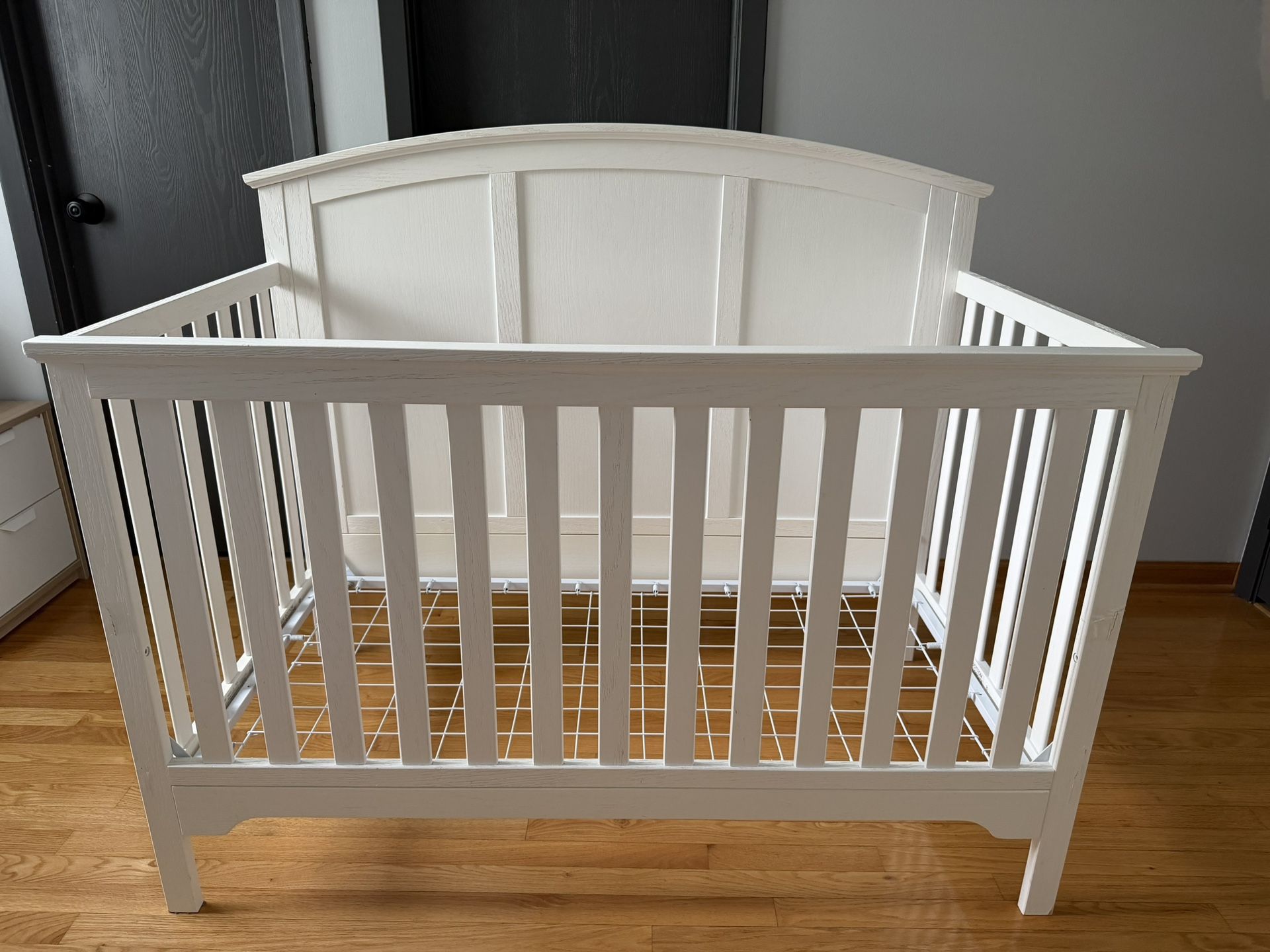 White Baby Crib