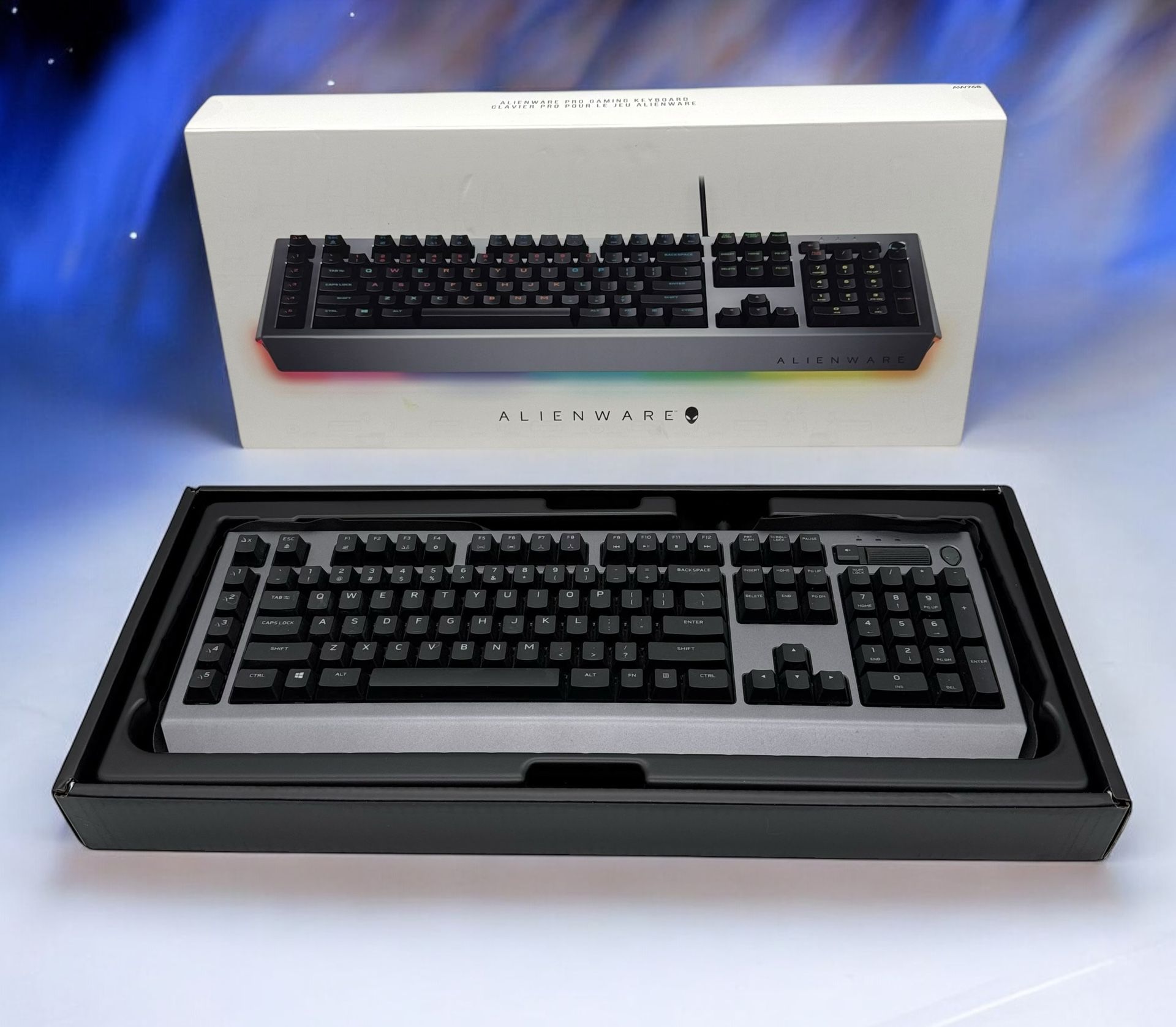 Alienware - AW768 Wired Gaming Mechanical Brown Switch Keyboard Backlight