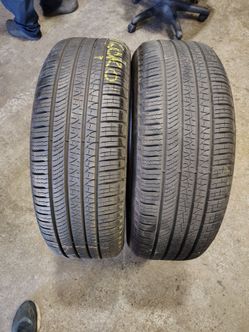 255/60R20 PIRELLI SCORPION ZERO PAIR OF TIRES