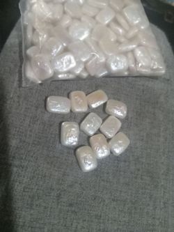 Rectangle pearls x10