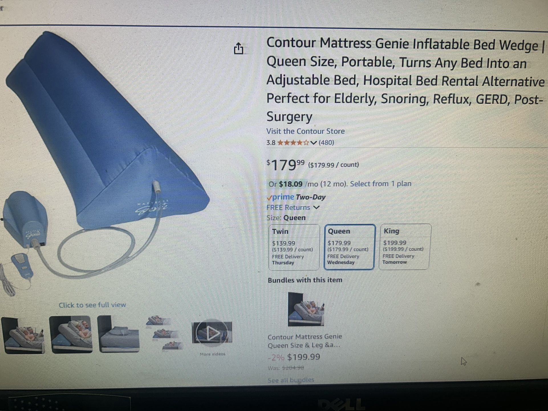 Inflatable Bed Wedge
