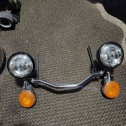 Softail Passing Lamp Light Bar