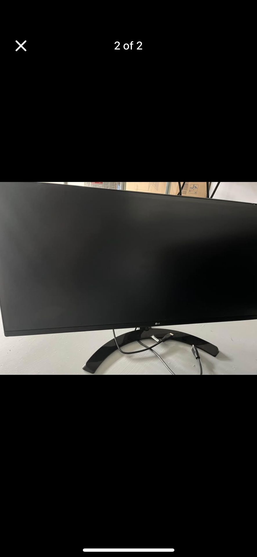 LG Wide Screen Monitor 35 Inch