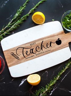 Teacher gift - Charcuterie Board 