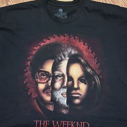 Universal Studios Hollywood HHN 2024 The WEEKND Nightmare Trilogy T-Shirt Large Crop top