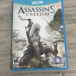 Assasin’s Creed III - Nintendo Wii U Game