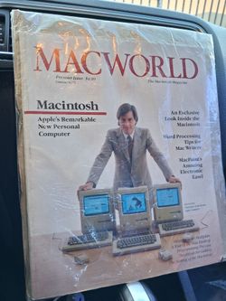 Mint condition 1984 MACWORLD Macintosh premier issue