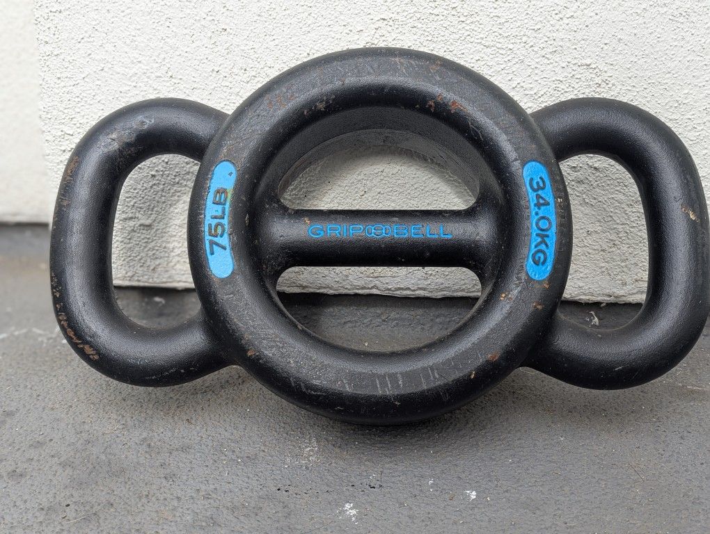 75lb GripBell Weight