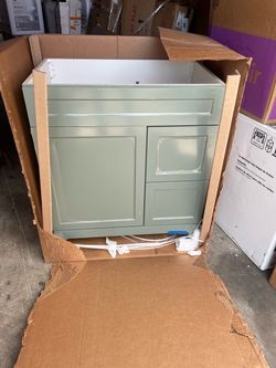 CHASBURY 30" PALM GREEN VANITY