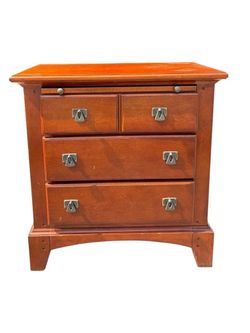 NY:Solid Wood Night Stand