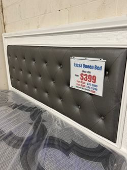 QUEEN BED FOR SALE (AVAILABLE IN KING*) !!NO CREDIT NEEDED !! TAKE IT HOME TODAY!! 🚛 SAME DAY DELIVERY AVAILABLE 🚚 Se Habla Español