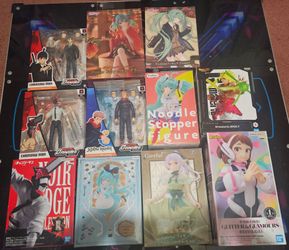 Trading Anime Figures! Hatsune Miku, Dragon Ball Z, My Hero Academia, Chainsaw Man, Jujutsu Kaisen, Frieren