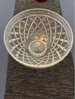 Crystal bowl 9.5” in diameter