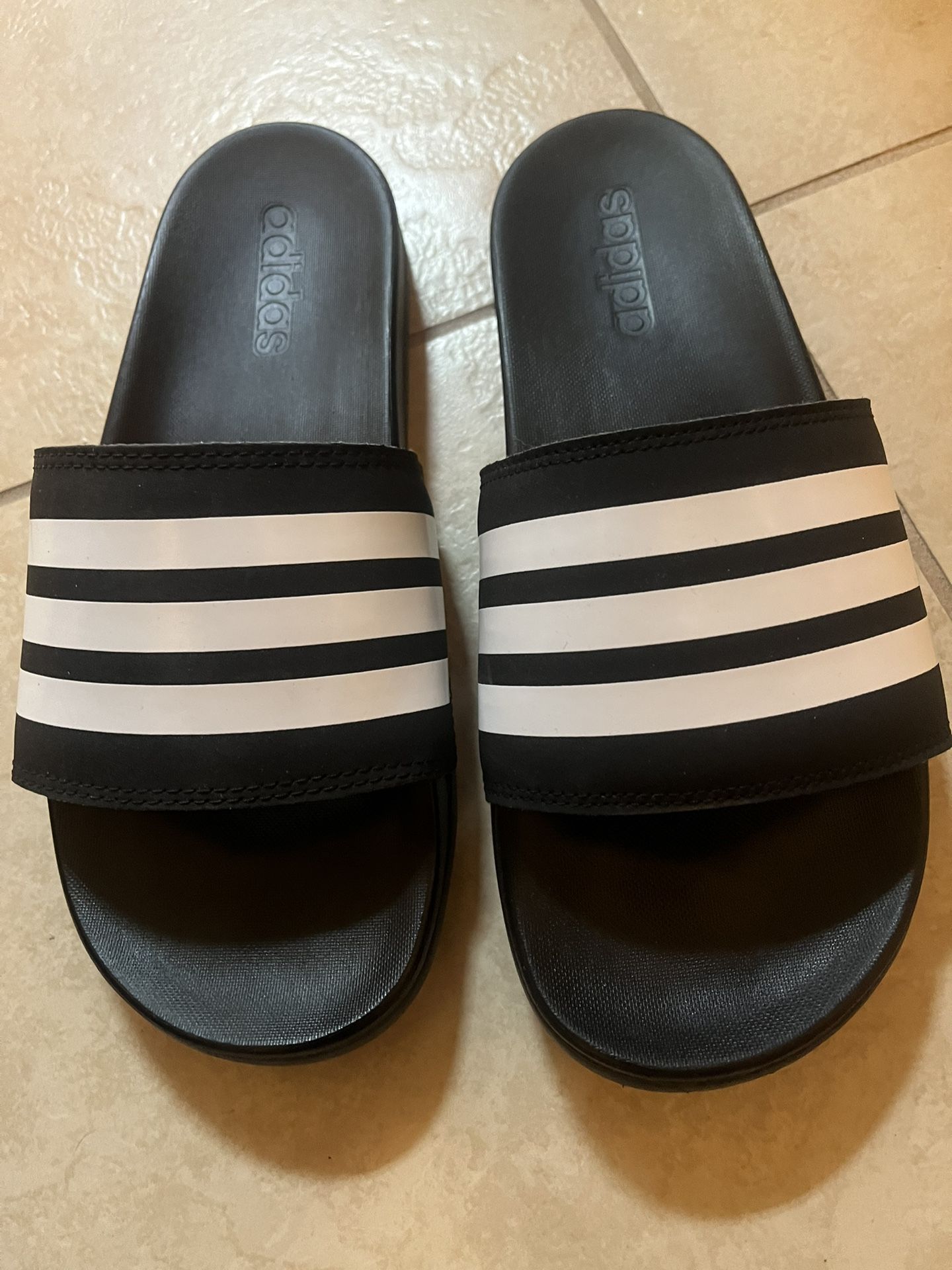 Adidas Slides - Women’s Size 9