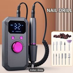 NEW Professional Electric Nail Grinder with accessories