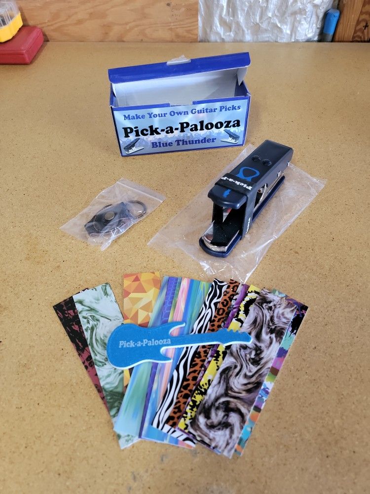 Pick-a-Palooza Make Your own Guitar Picks
