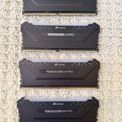Corsair Vengeance RGB Pro 16GB (2x8GB) DDR4 3200MHZ = 32GB Total