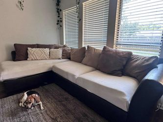 L shaped sofa