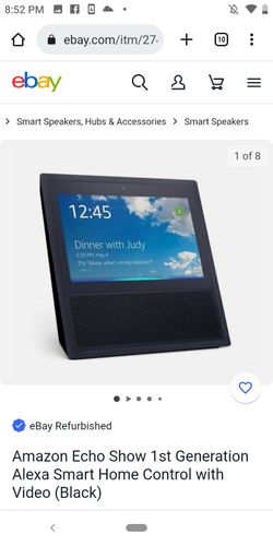 Alexa Echo Show 1st Generation
