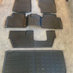  All Weather Floor Liners Jeep Grand Cherokee L 2021-25  7 seater 