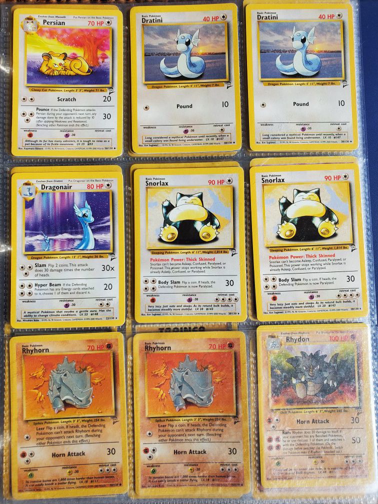 170+ Base Set Pokemon Cards WOTC