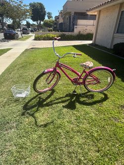 Hello Kitty w/ Basket 26inch Limited Beach Crusier Bike