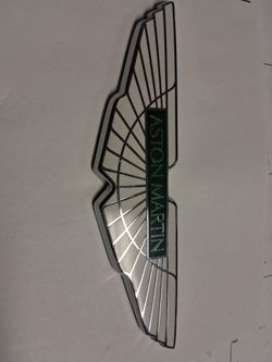 Aston matin front emblem
