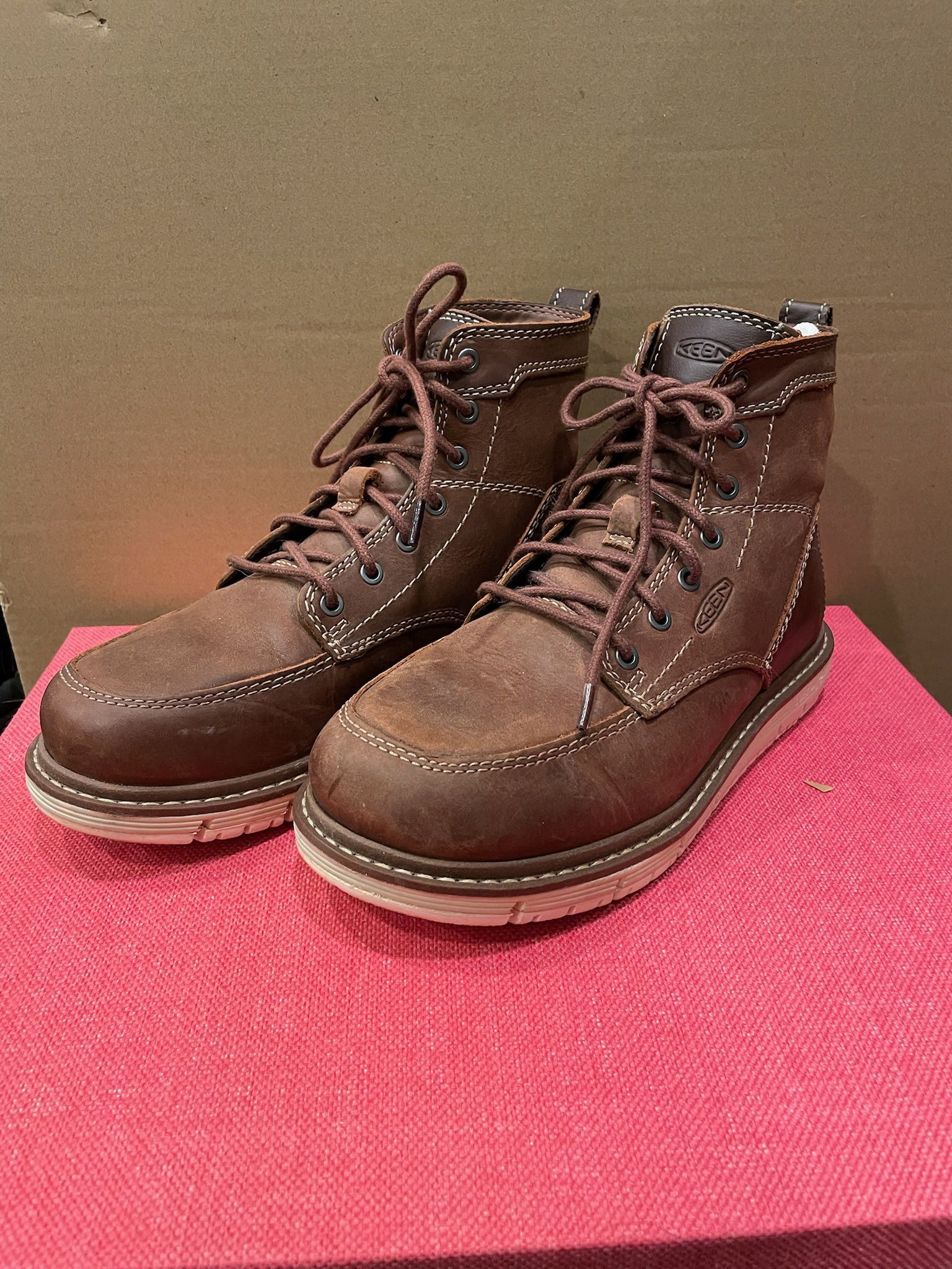 New Keen Work Boots (San Jose Boot) Size 7.5