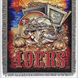 49ers Vintage Blanket 