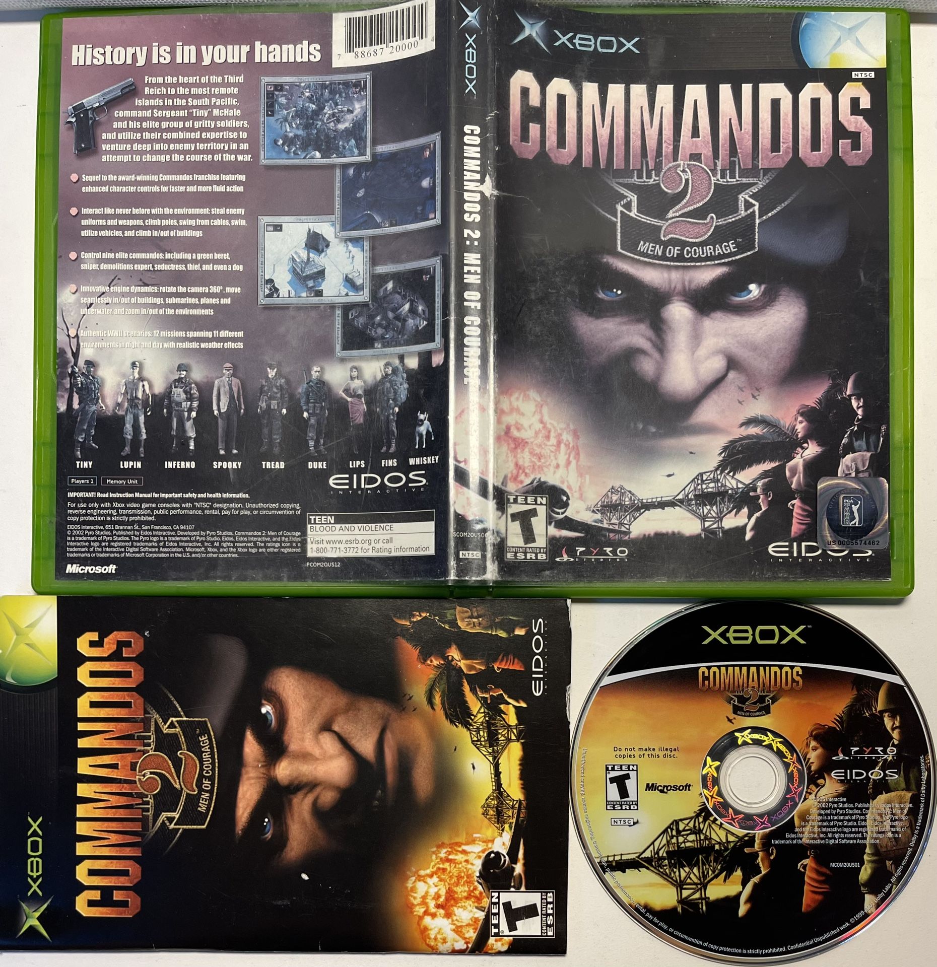 COMMANDOS 2: Men Of Courage