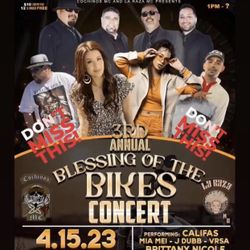Blessing Of The Bikes Concert Tickets $10 