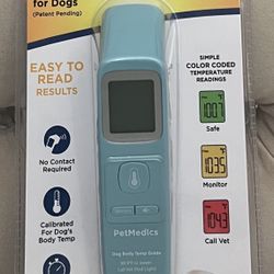 New Sealed PetMedics iHome Non-Contact Digital Thermometer