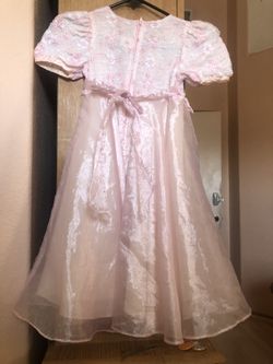 Girl Pink Dress  Size 6/7