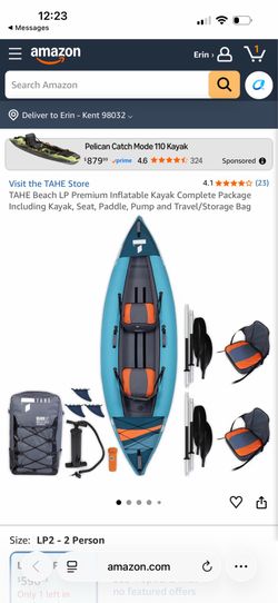 TAHE LP2 Inflatable Kayak