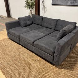 6pc Modular Sectional Sectional Sofa 🚛 Same Day Delivery