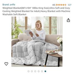 Weighted Blanket As Shown On Pictures 