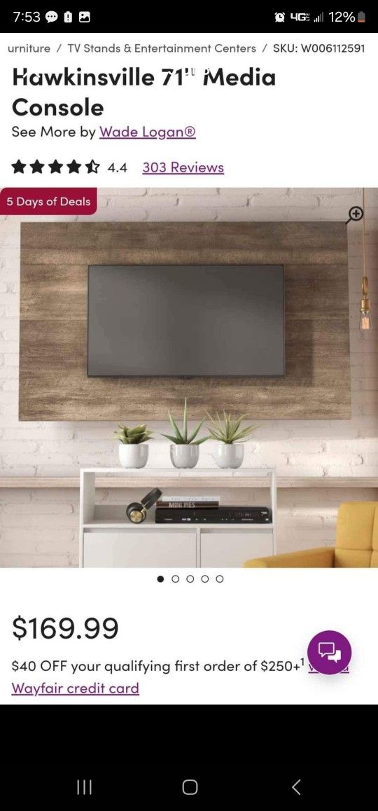 Floating Wall TV Mount