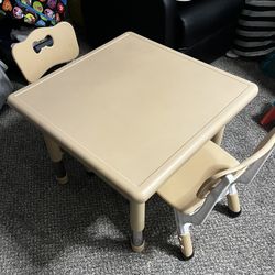 Flash Furniture Toddler Adjustable Table And Chairs