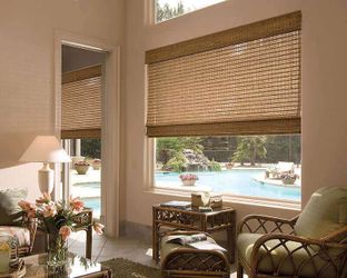 Woven Wood Window Shade