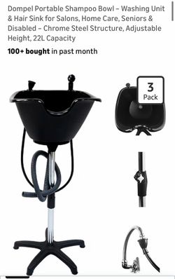 Salon shower bowl