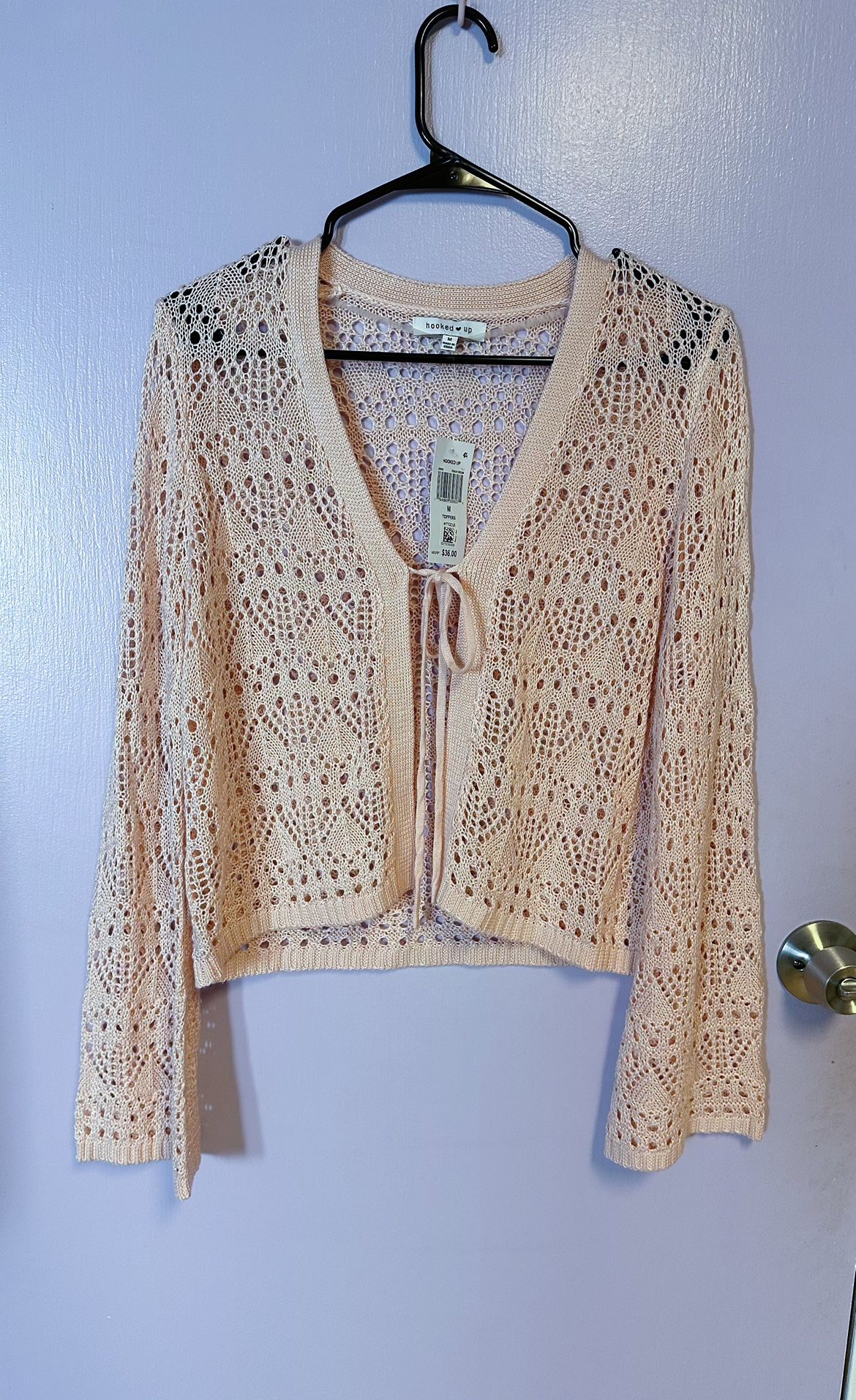 New Hooked Up Cardigan Size M