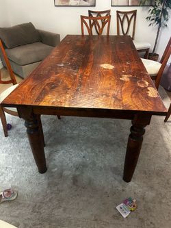 Solid Wood Table