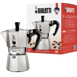 Bialetti Moka Express 6-Cup Stovetop Espresso Maker – Made in Italy (New in Box)