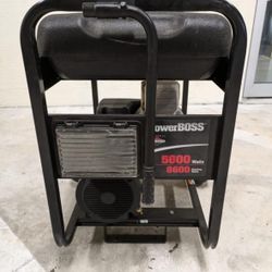 PowerBOSS Generator Briggs & Stratton Engine - 5600 Watts / 8600 Starting Watts Gas powered. 