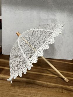 Vintage Lace Doll Parasol