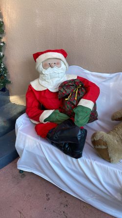 Vintage Santa all Fabric