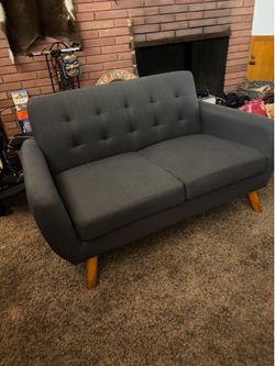 Mid century modern love seat