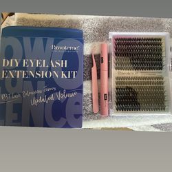 DIY eyelash extensions kit