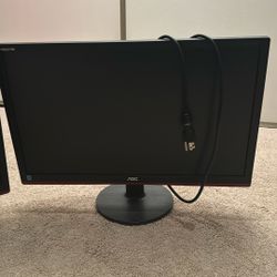 (2) 22” AOC 1920x1080 75 HzGaming monitors