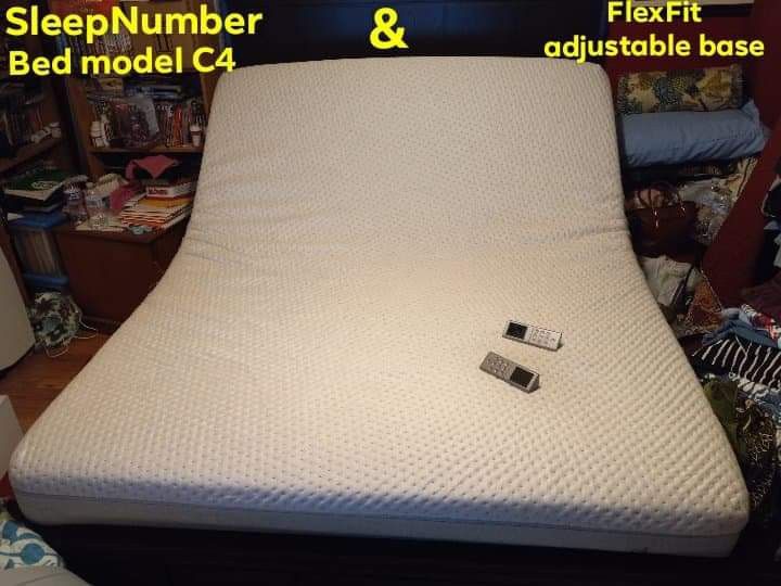 Sleep Number Bed Mode C4 Queen size bed With FlexFit Frame